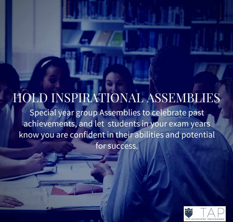 Hold Inspirational Assemblies