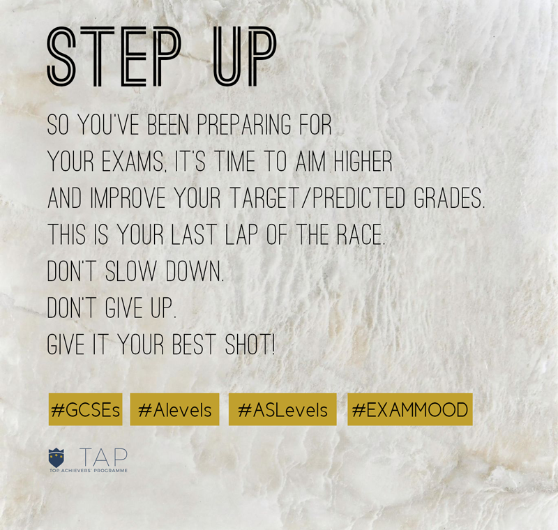 Step Up for Exam Success